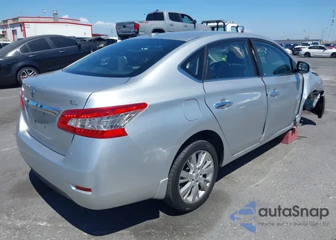 2015 Nissan Sentra Sl из США, поврежденный, VIN 3N1AB7AP8FY314418